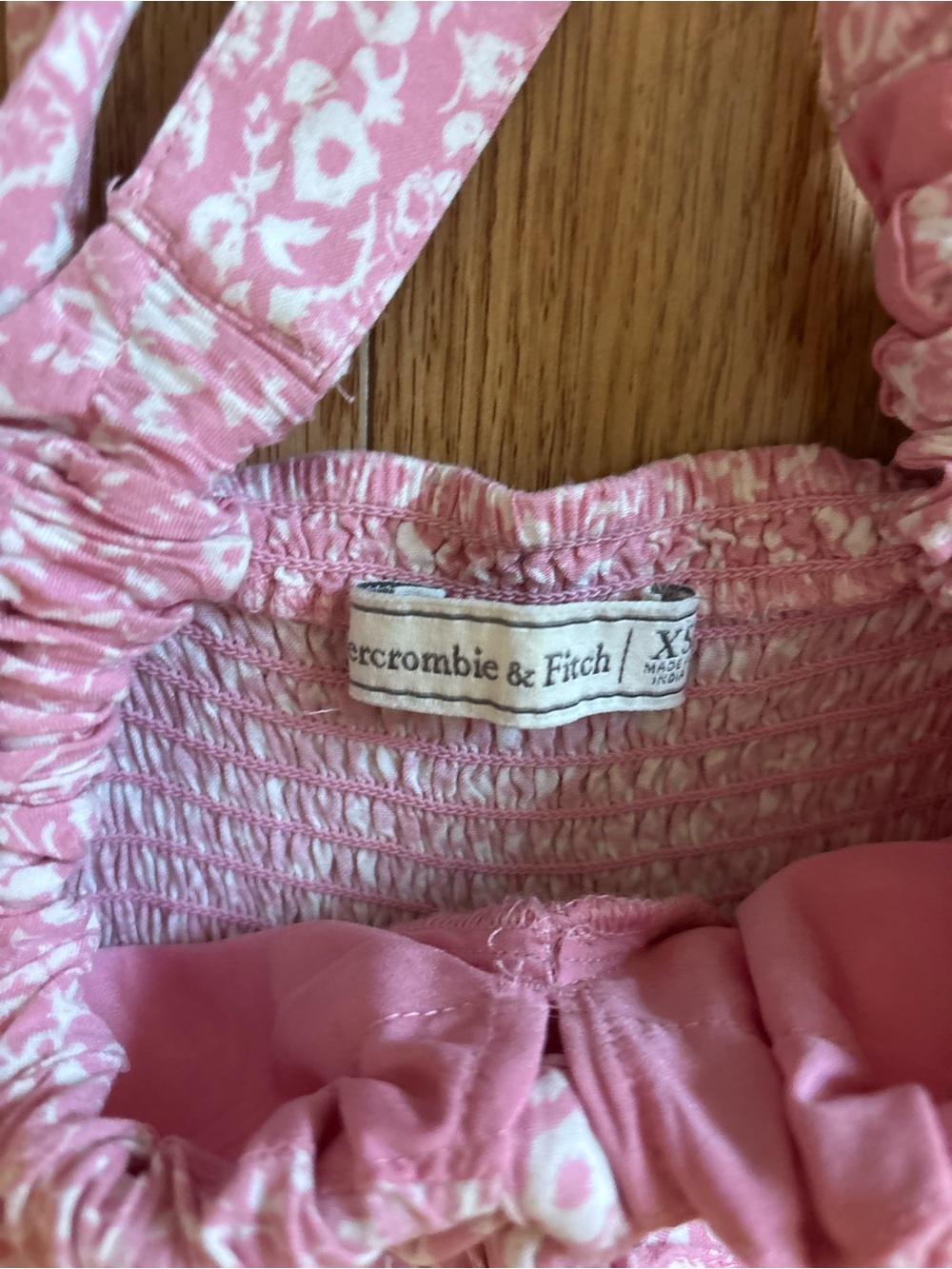 Abercrombie and Fitch Pink Midi Dress - Picture 4 of 5
